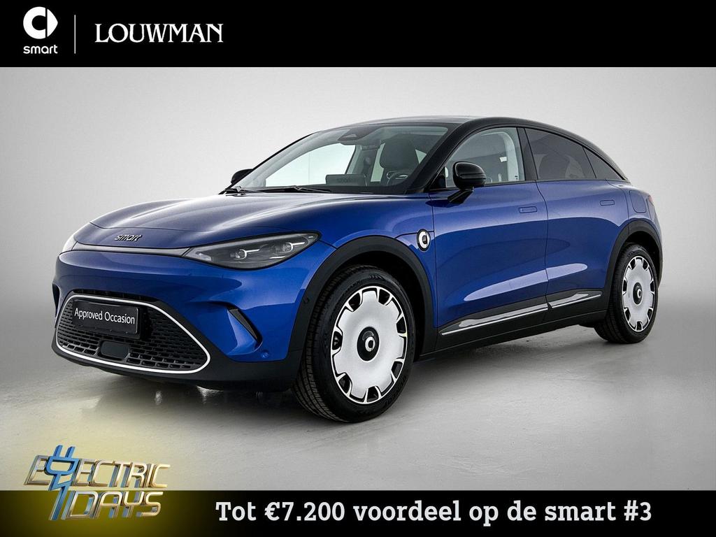 Smart #3 Premium 66 kWh | VAN € 43.175 NAAR € 35.965 | Elect, Auto's, Smart, ABS, Adaptieve lichten, Adaptive Cruise Control, Airbags