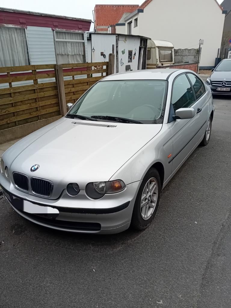 BMW 318TI OPMAAK OF ONDERDELEN, Auto's, Zwart, Handgeschakeld, Particulier, 2 deurs
