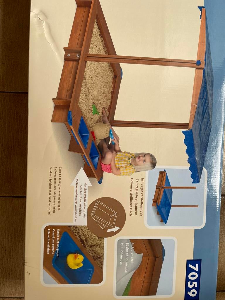 Zandbak, Enfants & Bébés, Jouets | Maisons de poupées, Enlèvement, Neuf