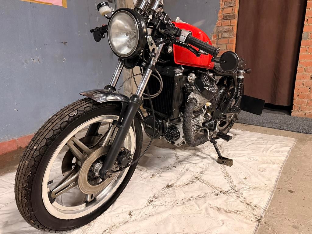 Honda cx 500 caferacer 1982, Motoren, Cardan-aandrijving, 2 cilinders, Motorrijbewijs A, Particulier