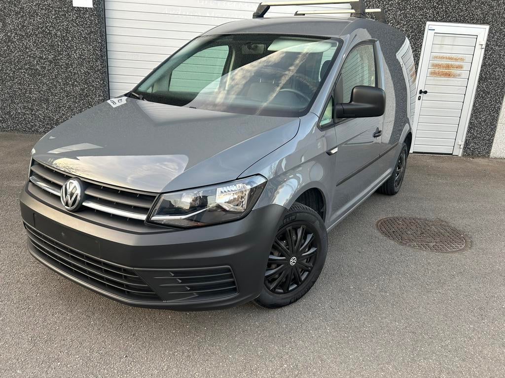 Volkswagen caddy 1.0benzine/ lichte vracht/airco/ 1j garanti, Autos, Achat, Entreprise, 2 places, Noir