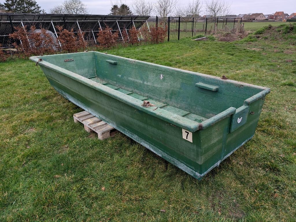 Visbootje, Sports nautiques & Bateaux, 3 à 6 mètres, Enlèvement, Utilisé, Bois