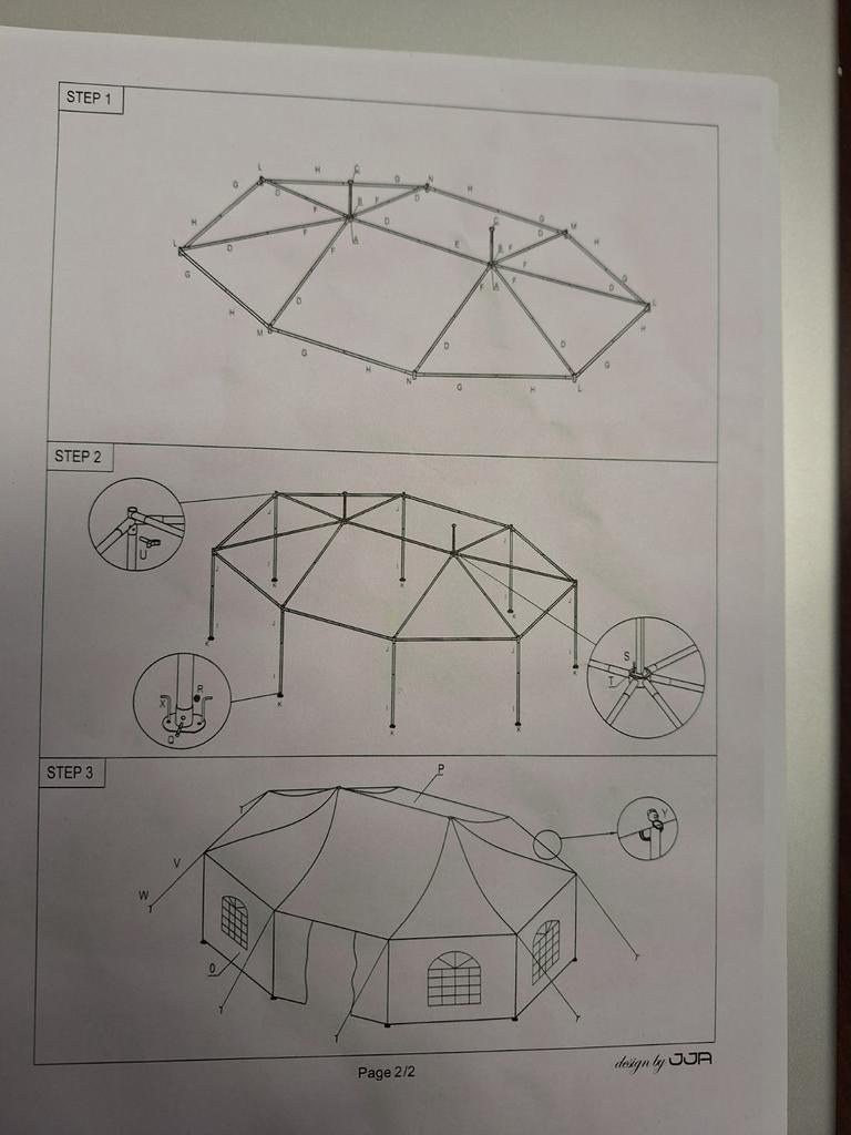 Partytent 5×7 m., Tuin en Terras, Partytenten, Ophalen, Partytent