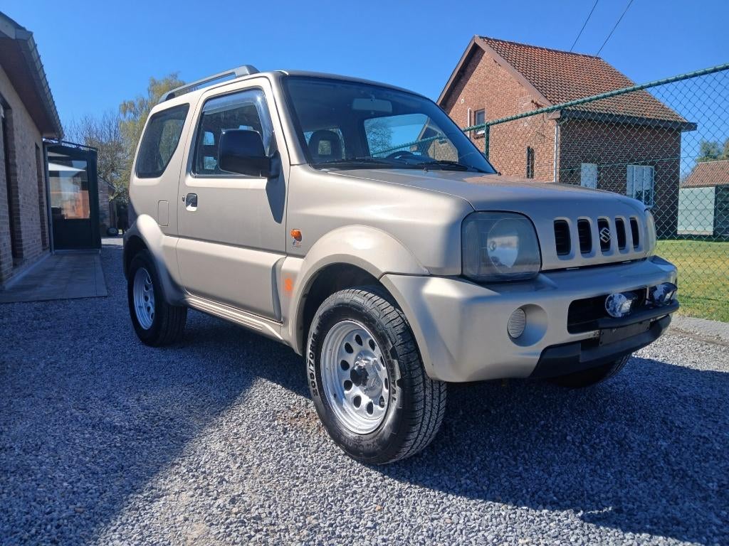 Suzuki jimny #Automaat# 1300cc benzine !!Blanco gekeurd!!, Auto's, Suzuki, Automaat, 4 zetels, Stof, 4 cilinders