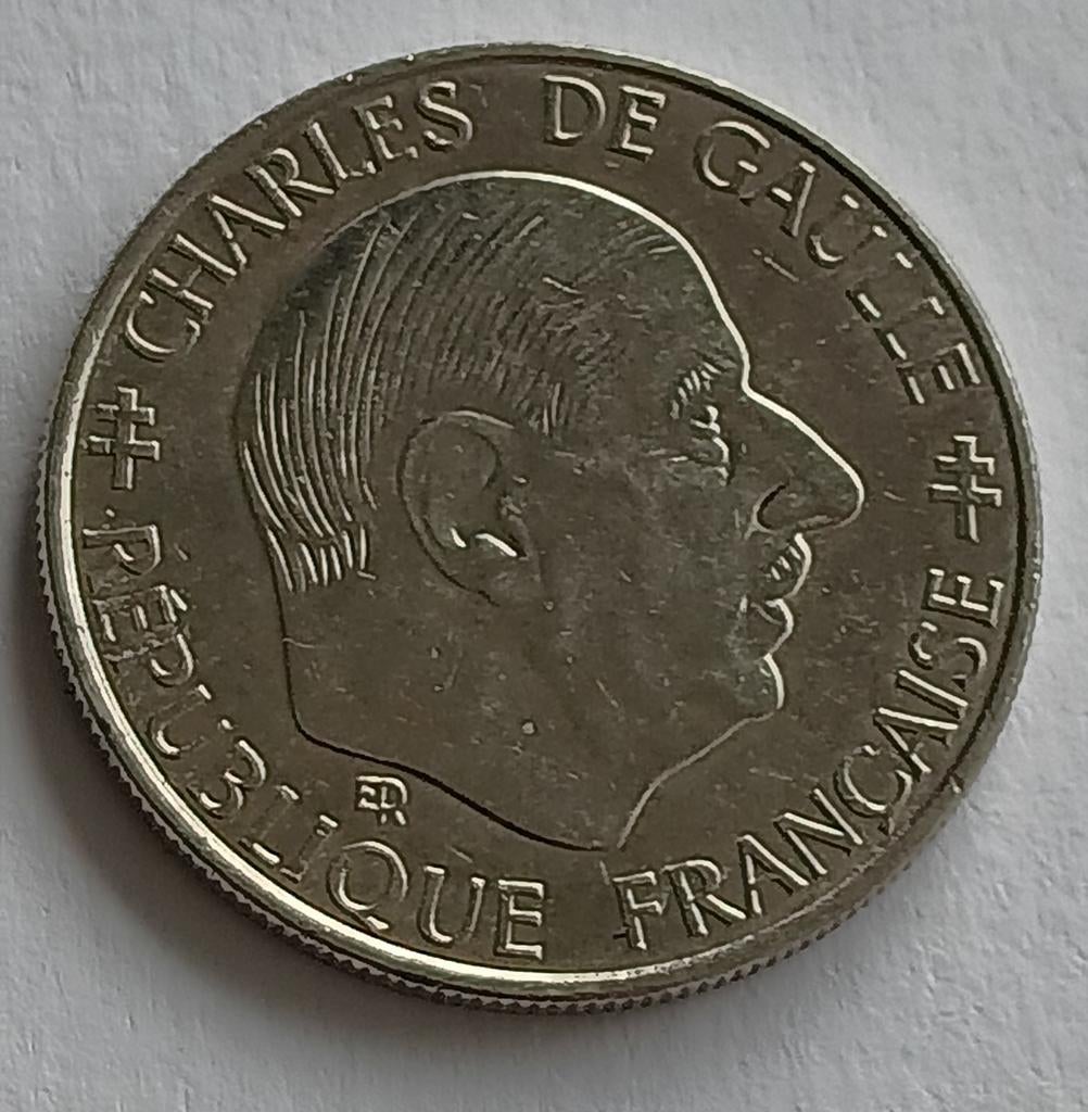 pièce français Charles de Gaulle 1958 à 1988, Enlèvement