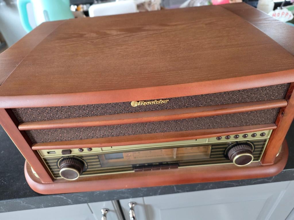 Platenspeler met platen, Zo goed als nieuw, USB-aansluiting, Platenspeler, Ophalen