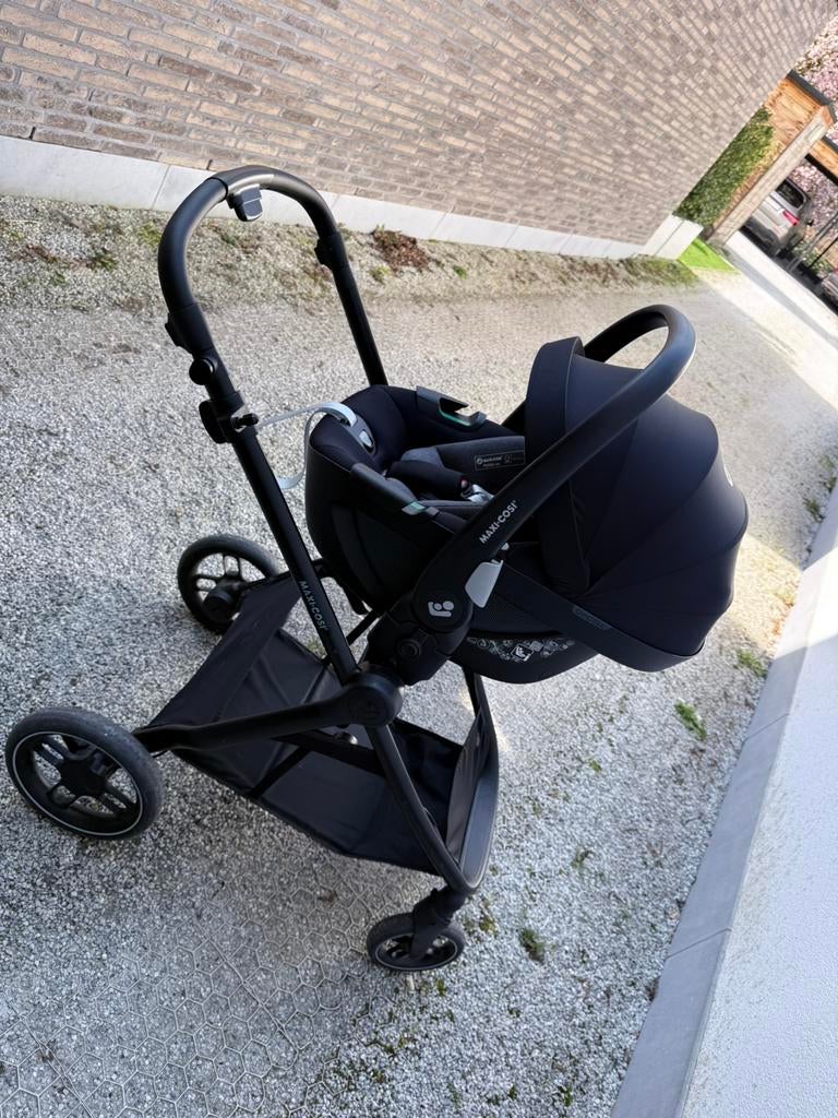 Ensemble complet 3 en 1 Maxi-Cosi Zelia - EasyFix inclus, Enlèvement, Comme neuf, Maxi-Cosi, Couverture pieds