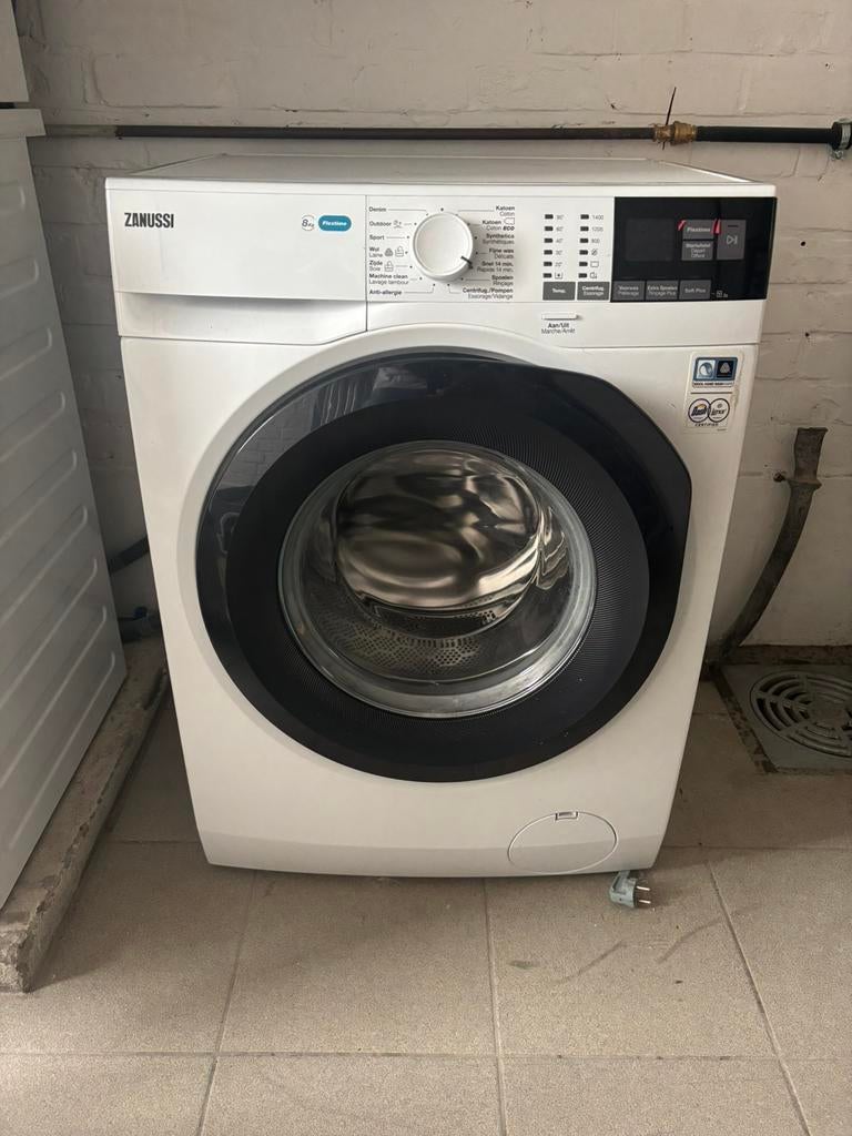 Zanussi wasmachine 8kg, Electroménager, Lave-linge, 8 à 10 kg, Enlèvement, Utilisé