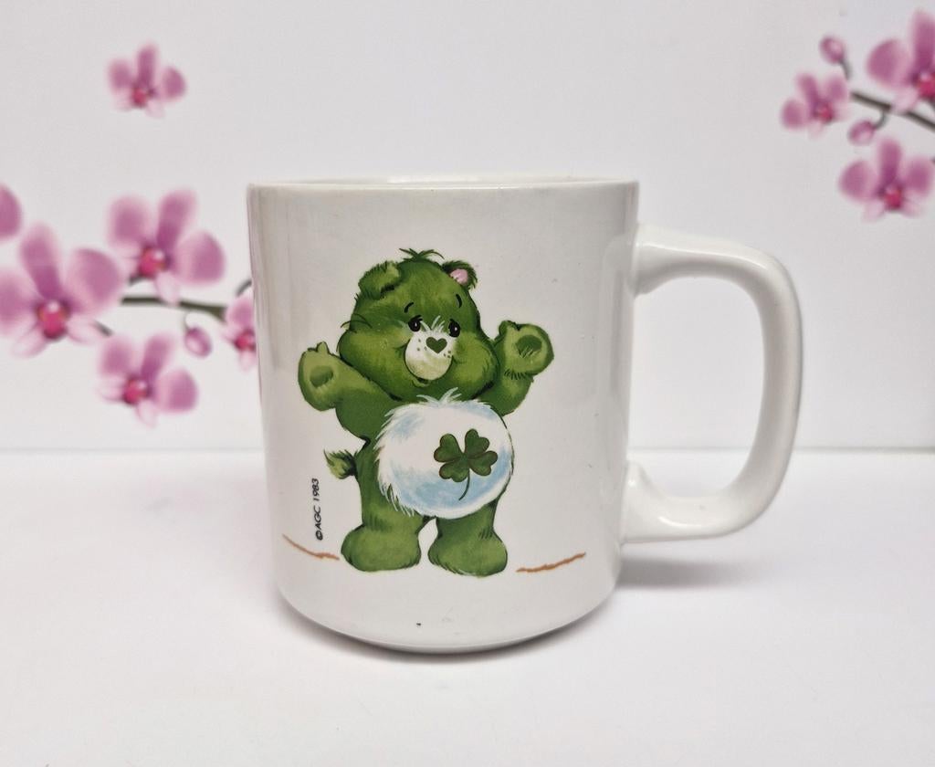 💚 Care Bears - Troetelbeertje Mok, Huis en Inrichting, Keuken | Servies, Zo goed als nieuw, Kop(pen) en/of Schotel(s), Overige stijlen