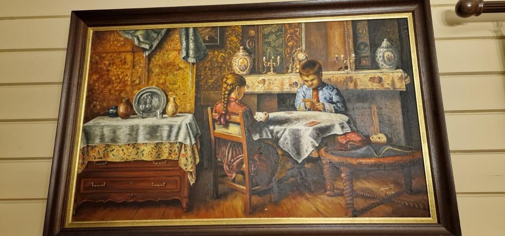 Schilderij met kader, Verzamelen, Ophalen