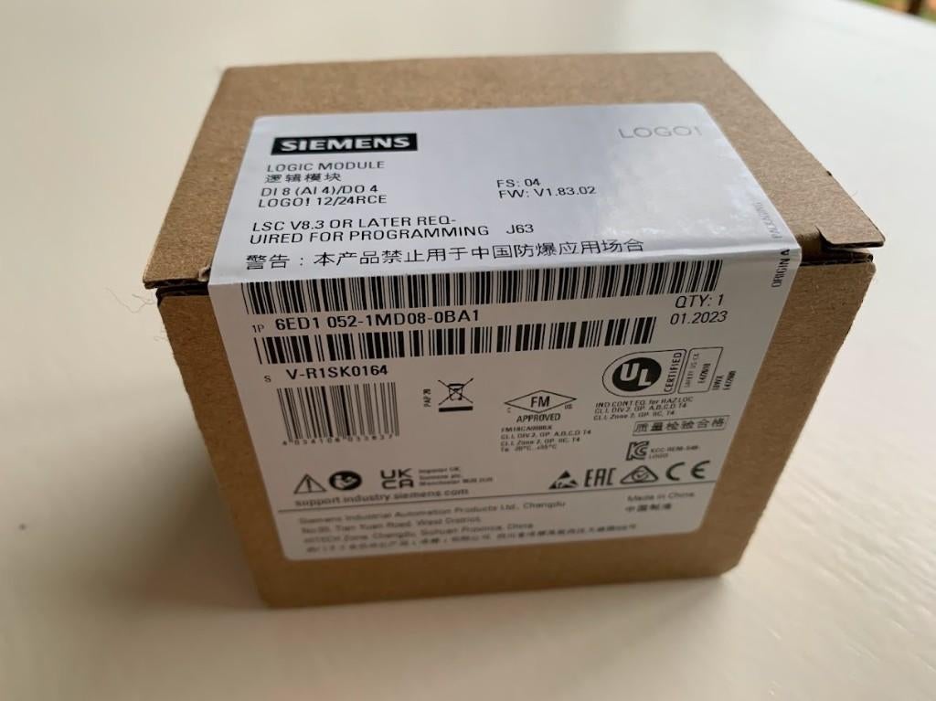 Nieuwe Siemens Logo 8.3 basismodule 12/24RCE, Enlèvement ou Envoi