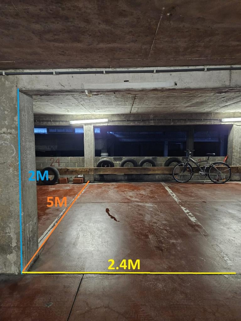 Emplacement de parking sécurisé - Ixelles (Mouterij), Immo, Bruxelles