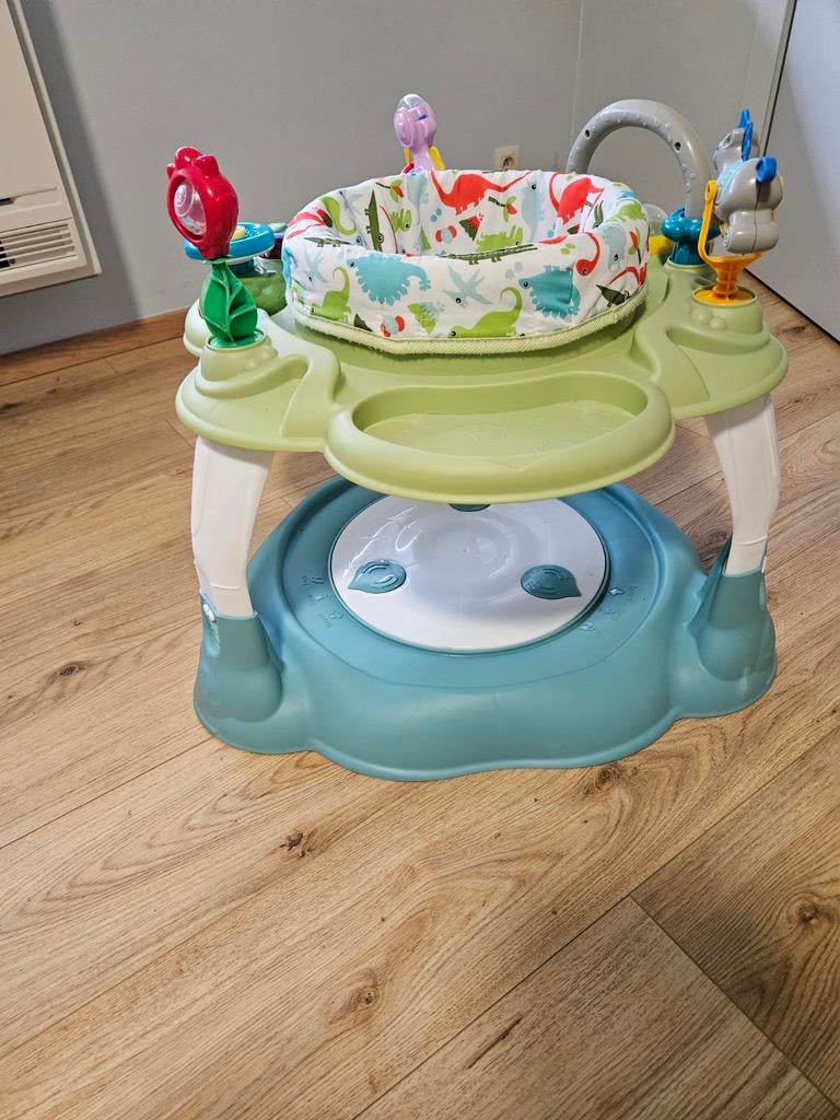 mamaloes-jolly-green-activity-center-baby jumper, Kinderen en Baby's, Ophalen