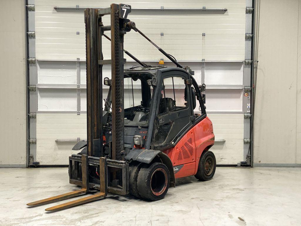 LINDE H40D-01, Meer dan 4000 kg, Diesel, Heftruck, LINDE