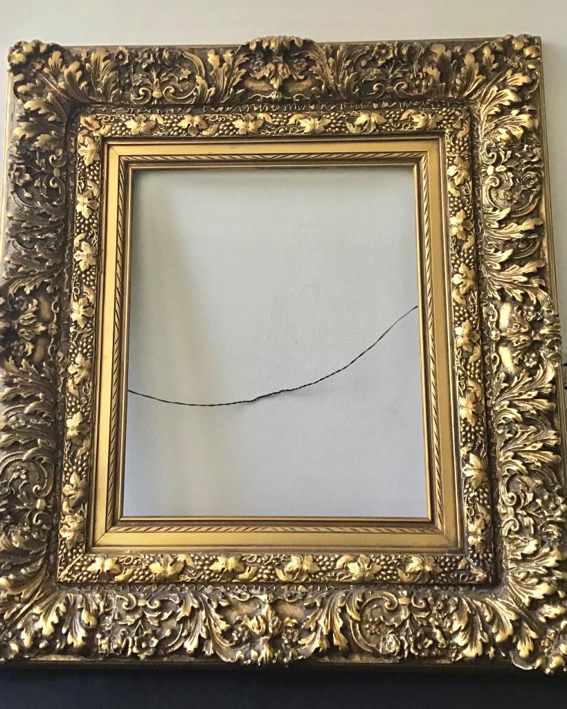 Prachtige grote lijst/kader voor schilderij, Antiek en Kunst, Ophalen