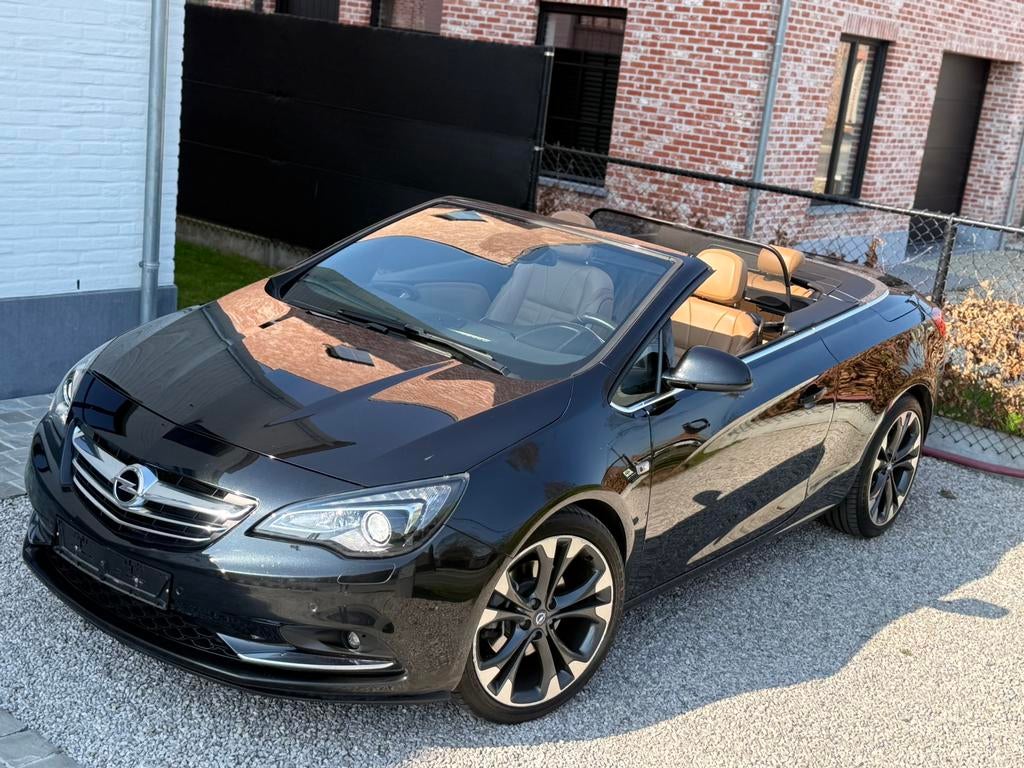 Opel Cascada 1.4 Turbo benzine / 70 000 kms / Camera, Voorwielaandrijving, Euro 5, Beige, Cabriolet