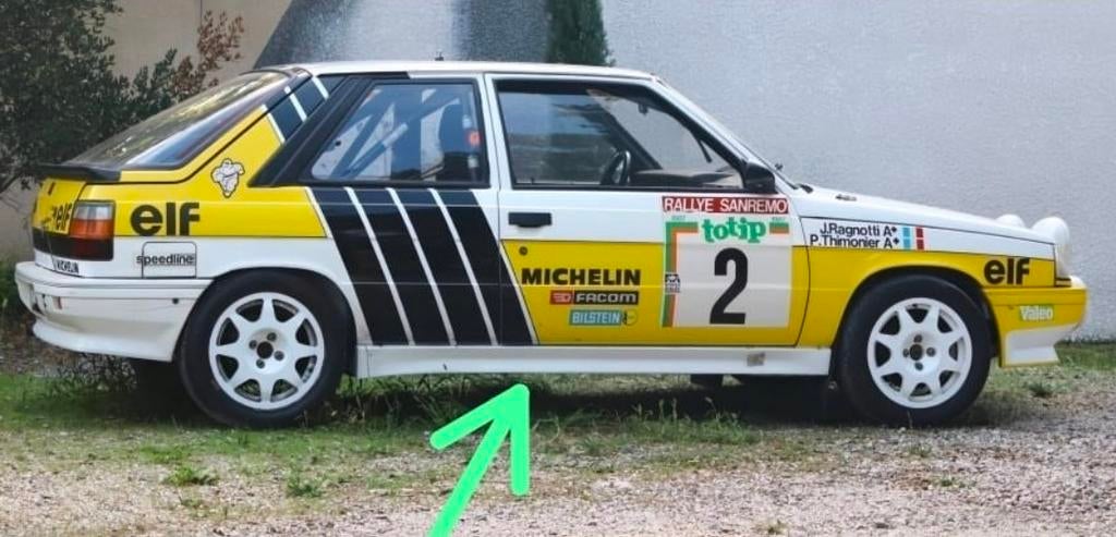 RENAULT R11 TURBO fase2 Drempels, Ophalen