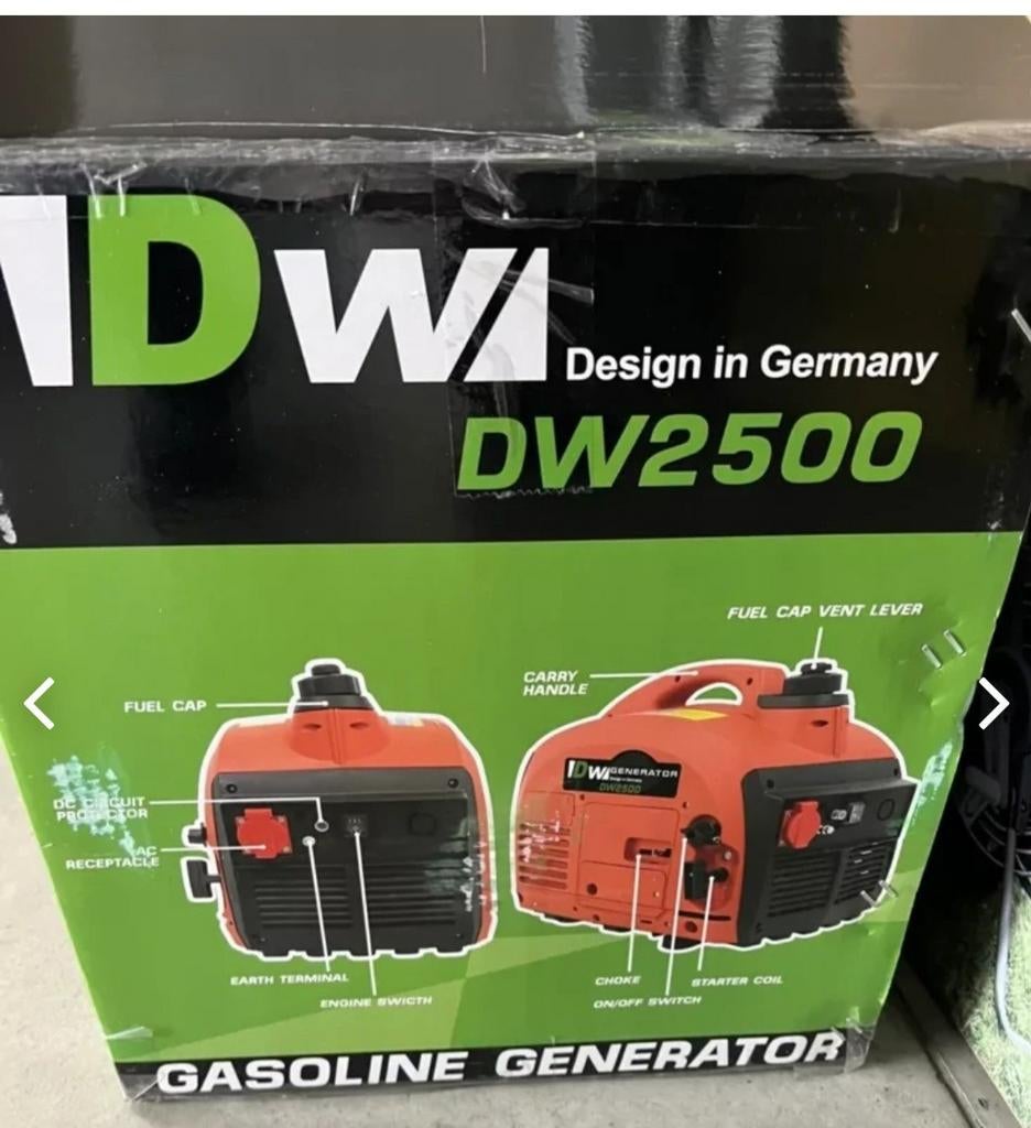 Inverter generator DW2500W, Ophalen of Verzenden, Nieuw