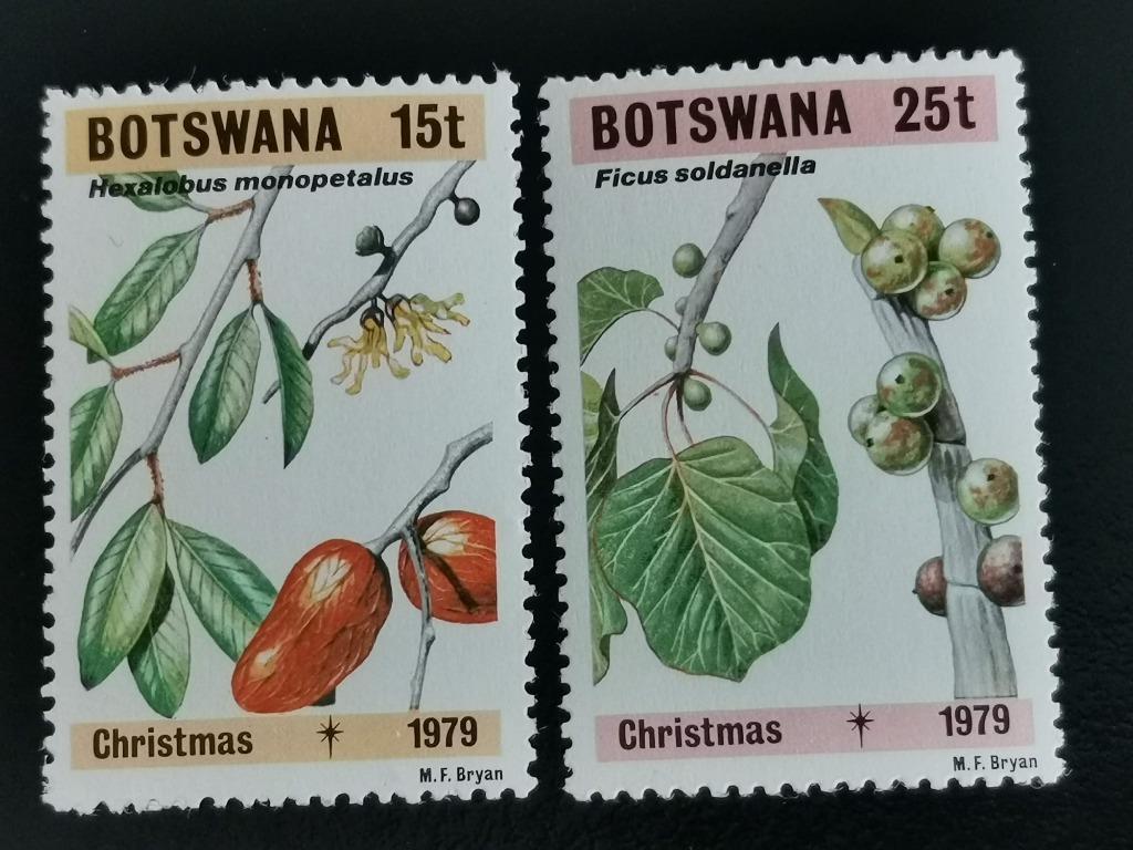Botswana 1979 - Noël - flore **, Enlèvement ou Envoi, Autres pays, Non oblitéré