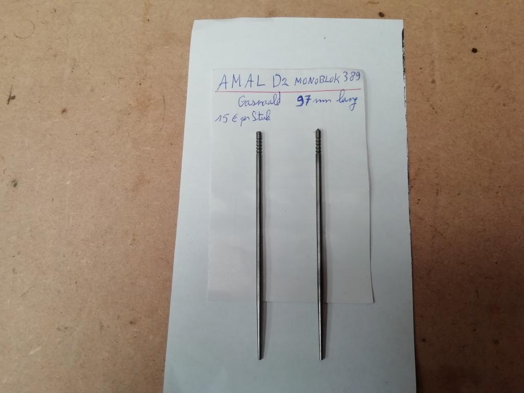 Amal gasnaalden, Sarolea, BSA, Motoren, Onderdelen | Oldtimers, Ophalen of Verzenden