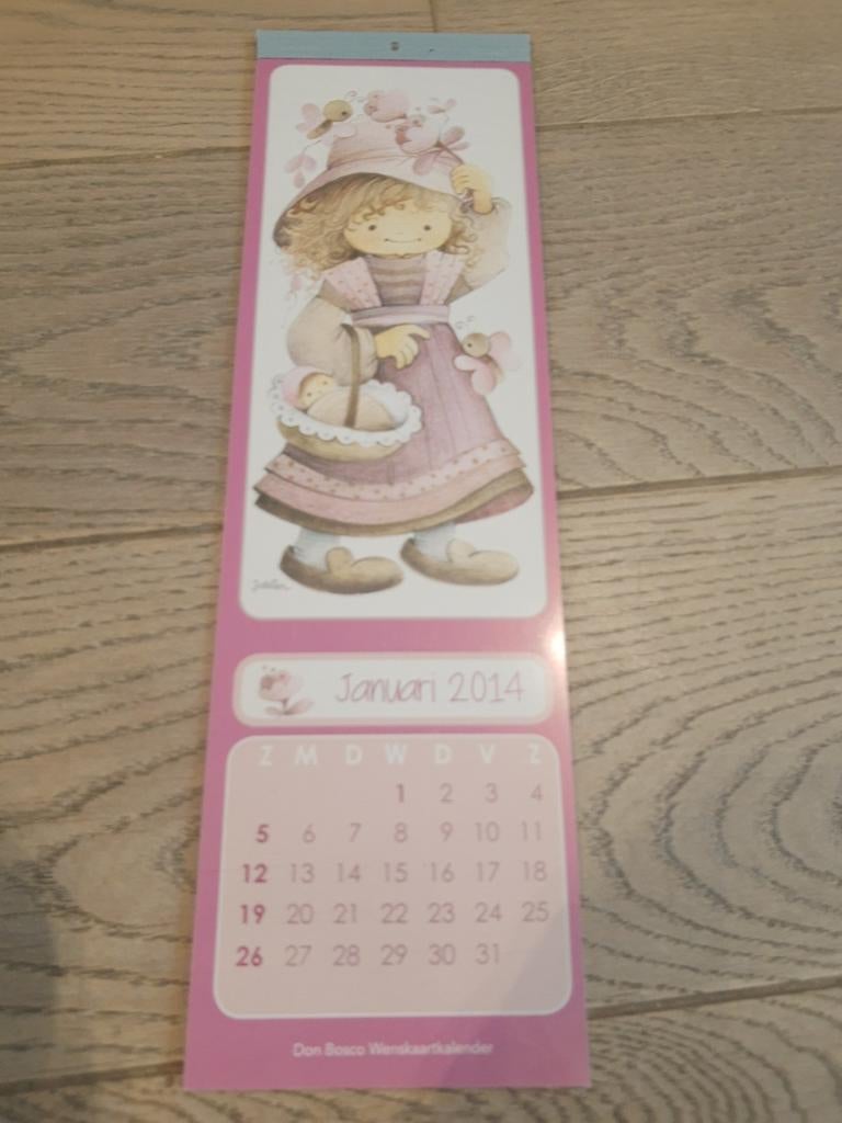 Kalender met tekeningen van Jaklien Moerman 2014, Ophalen of Verzenden
