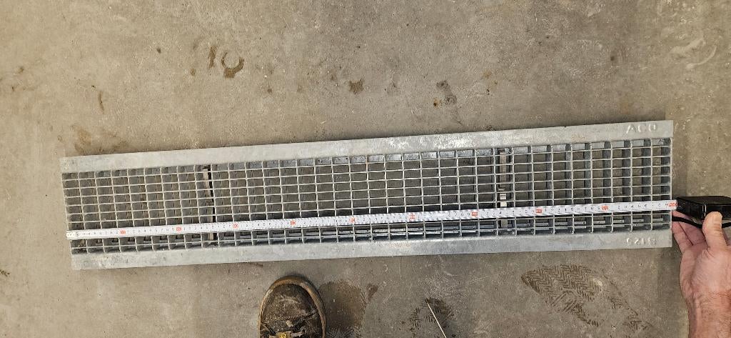 Aco Drainlock rooster B125, Ophalen, Nieuw, Minder dan 2 meter, 80 mm of meer