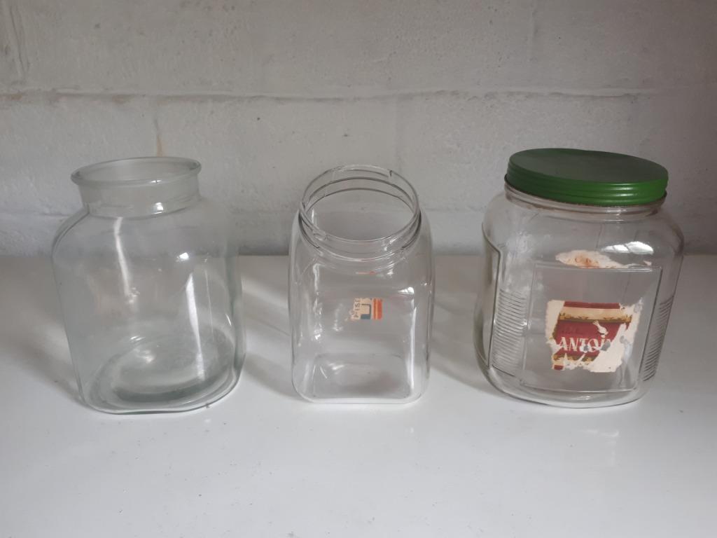 Bocal de rangement en verre, Maison & Meubles, Enlèvement