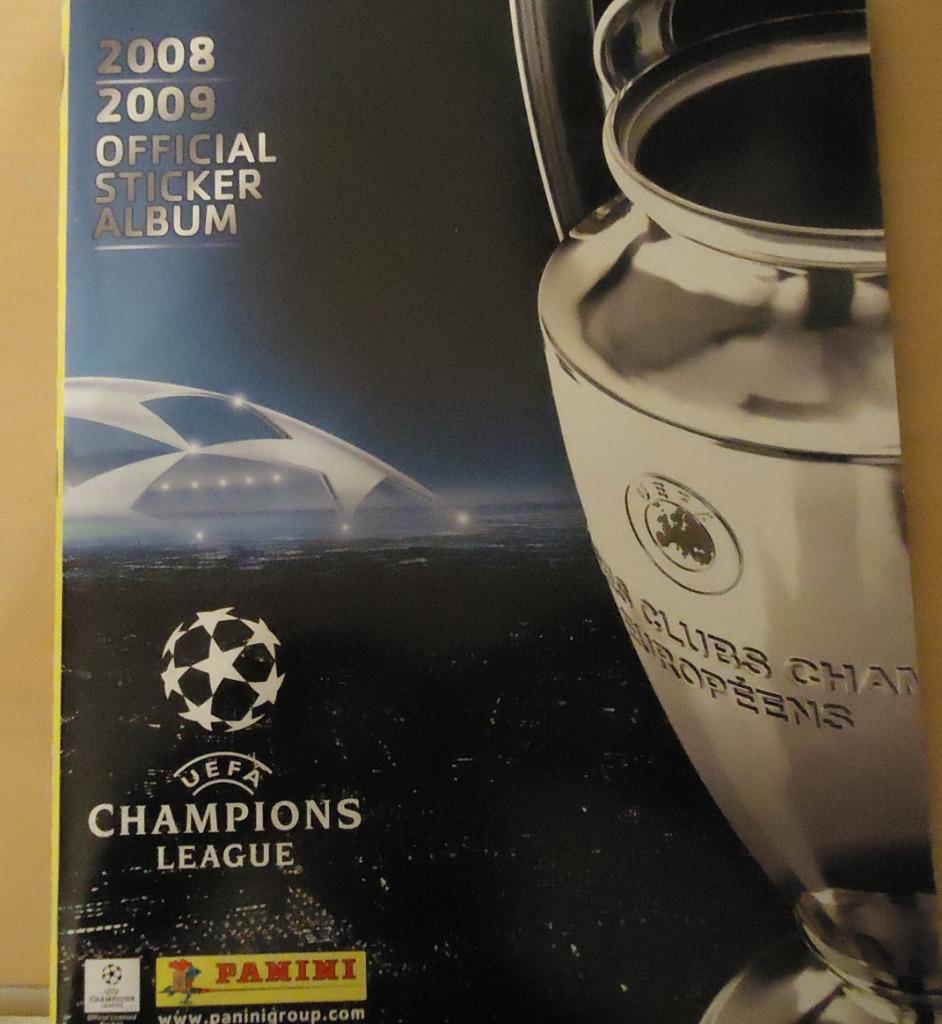ALBUM D'AUTOCOLLANTS PANINI FOOTBALL    LIGUE DES CHAMPIONS, Enlèvement ou Envoi, Comme neuf, Autocollant