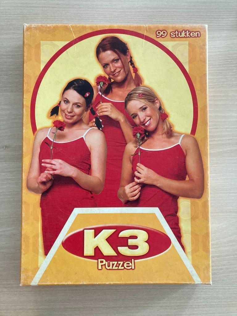 K3 puzzel - 1 stukje te kort - originele set, Ophalen of Verzenden, Gebruikt