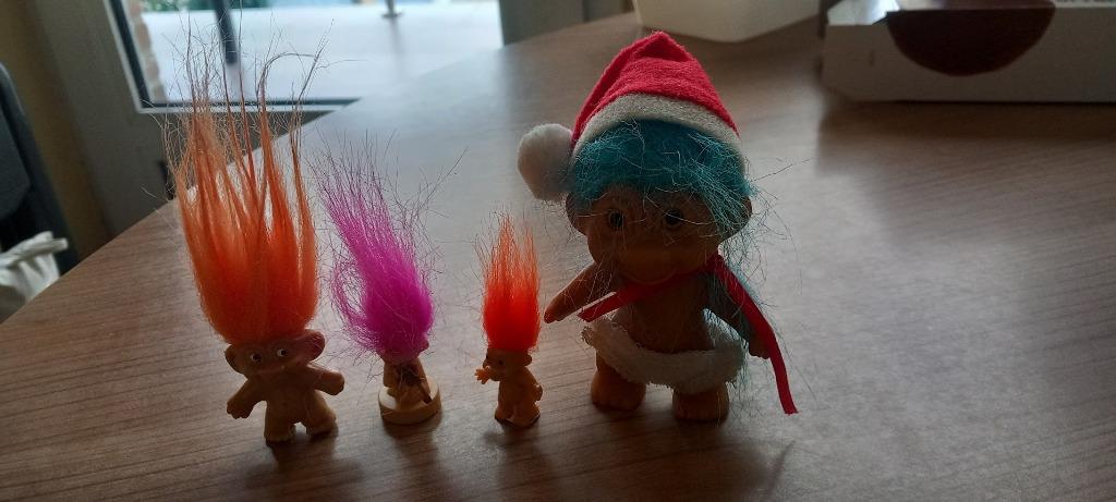 Vintage 4 trollen., Ophalen of Verzenden, Zo goed als nieuw