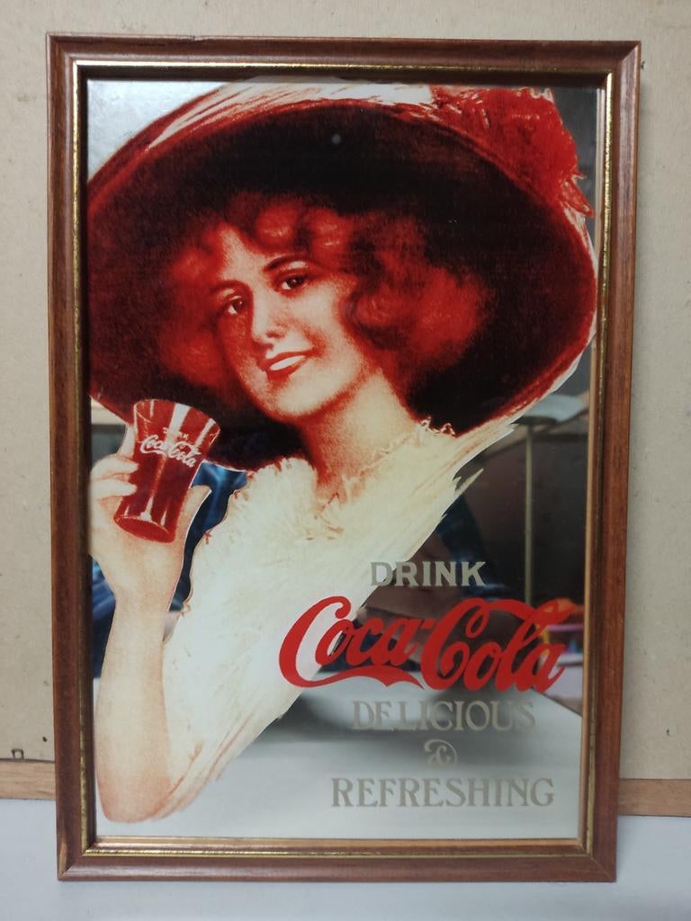 Miroir Coca Cola, Collections, Marques & Objets publicitaires, Enlèvement