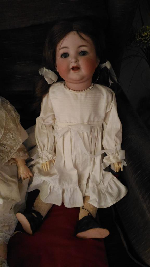 Poupée ancienne en porcelaine Simon&Halbig, Enlèvement, Poupée