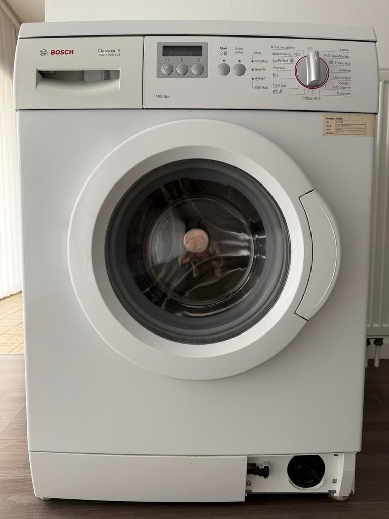 Bosch wasmachine Classixx 6 – 6kg – 1400 tpm, Elektronische apparatuur, Wasmachines, Ophalen, 1200 tot 1600 toeren, Gebruikt, 4 tot 6 kg