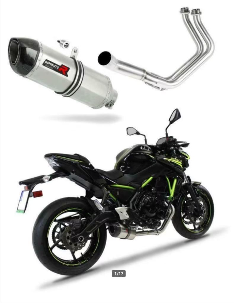 Pot d'échappement Dominator Kawasaki Z650 Z750 Z800 Z900 Z10, Envoi, Neuf