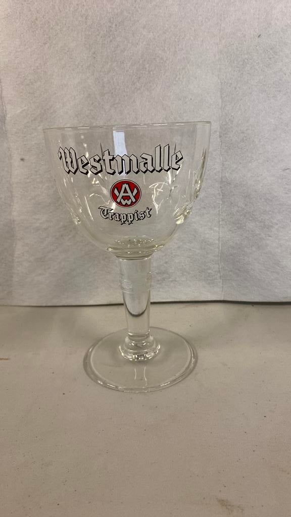 Westmalle glazen 5 stuks, Verzamelen, Biermerken, Ophalen, Zo goed als nieuw