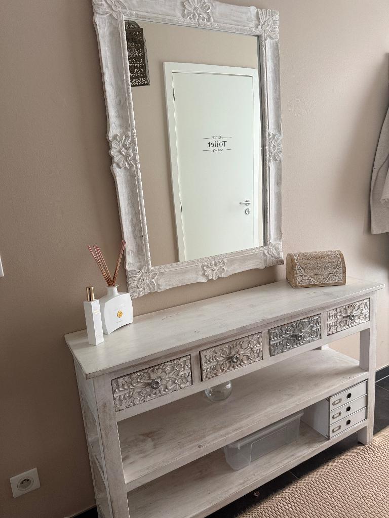 Maison du Monde Comode, Teck, 25 à 50 cm, 100 à 150 cm, Enlèvement