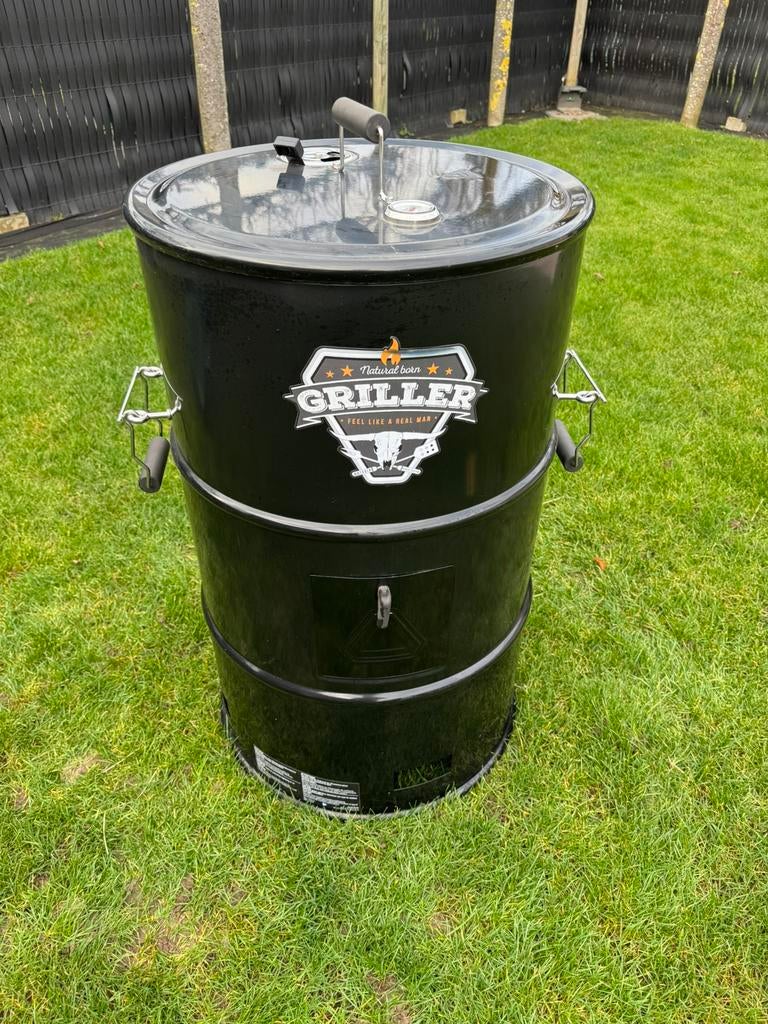 Bbq, slow cooking, roken en vuurschaal, Tuin en Terras, Houtskoolbarbecues, Ophalen, Zo goed als nieuw