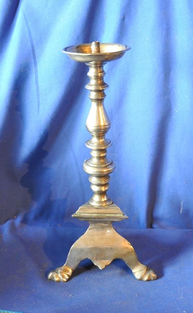 pique cierge en métal lourd inoxydable, Antiquités & Art, Enlèvement ou Envoi