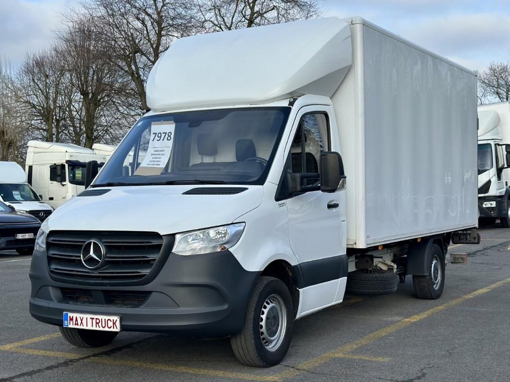 Merced Sprint 314 Kast&Laadb-24900€-Leasing1136€/M- REF 7978, Stof, Euro 6, Wit, Mercedes-Benz
