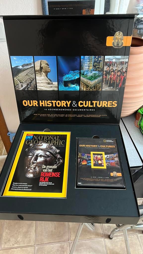 Cultures et histoire du National Geographic, Enlèvement ou Envoi, Comme neuf