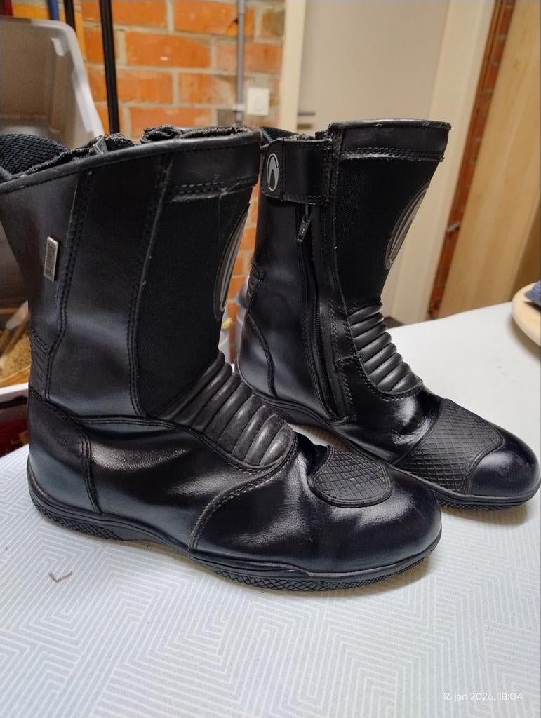 Motorlaarzen Richa zwart maat 42, Motoren, Ophalen