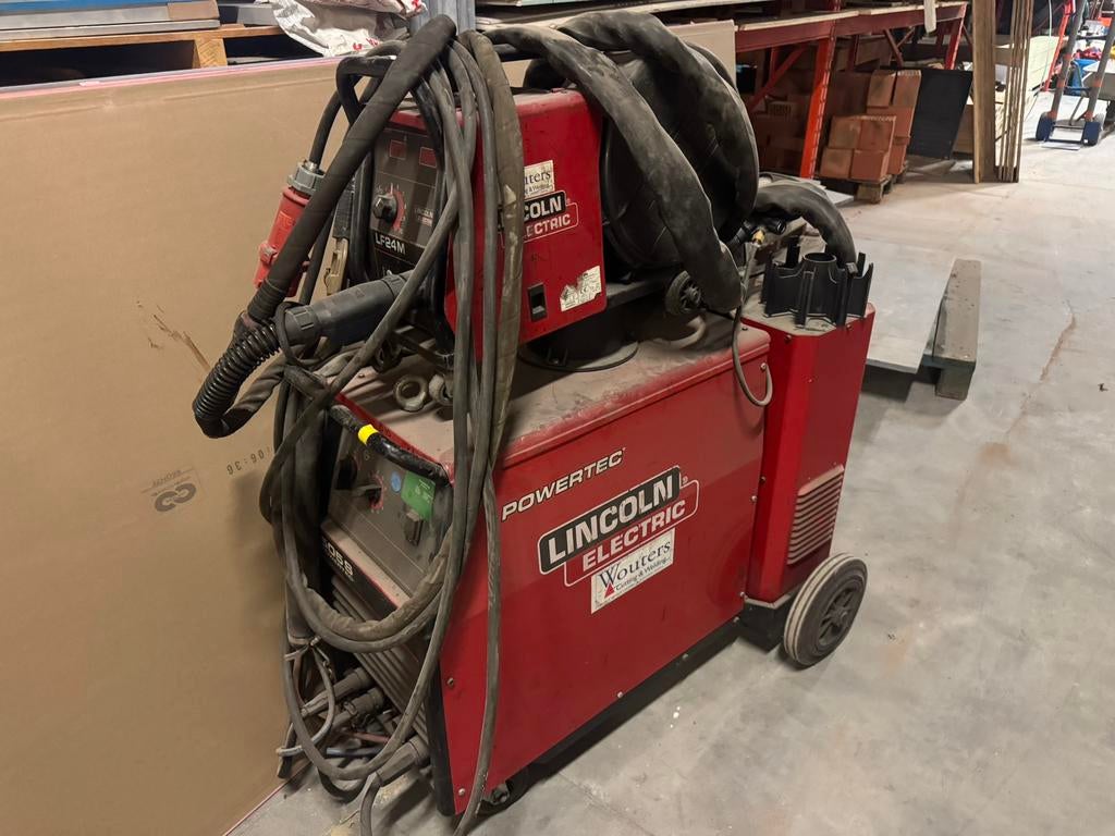 Lasautomaat lincoln powertec 505, Doe-het-zelf en Bouw, Ophalen, Zo goed als nieuw