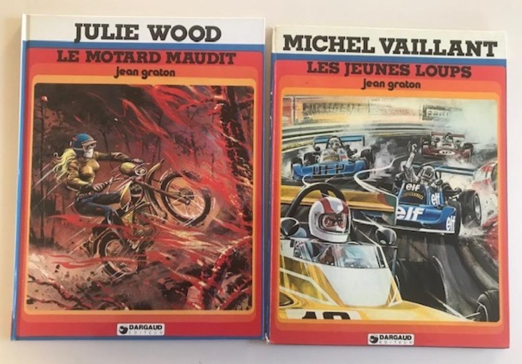 LOT 5x JEAN GRATON MICHEL VAILLANT LES LABOURDET JULIE WOOD, Livres, Jean Graton, Plusieurs BD, Enlèvement ou Envoi, Comme neuf