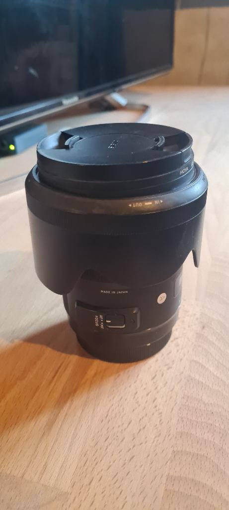 Sigma 50mm f/1.4 Art DG HSM Canon EF - Parfait état, Enlèvement, Comme neuf, Lentille standard