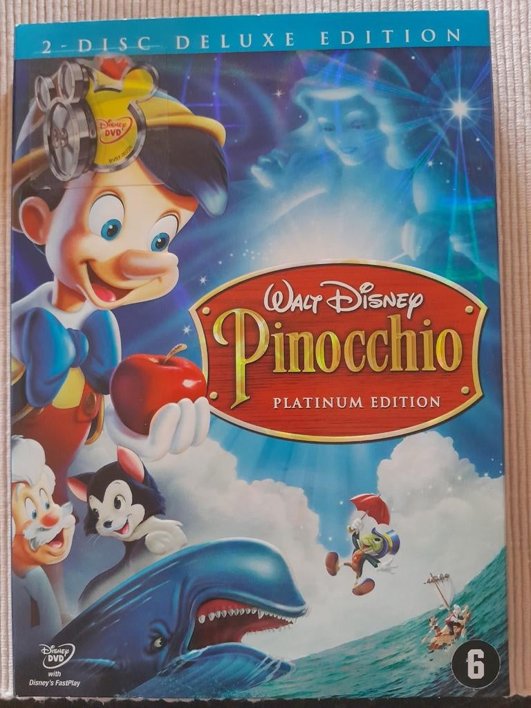 Pinocchio (platinum edition), Tekenfilm, Amerikaans, Ophalen of Verzenden, Zo goed als nieuw