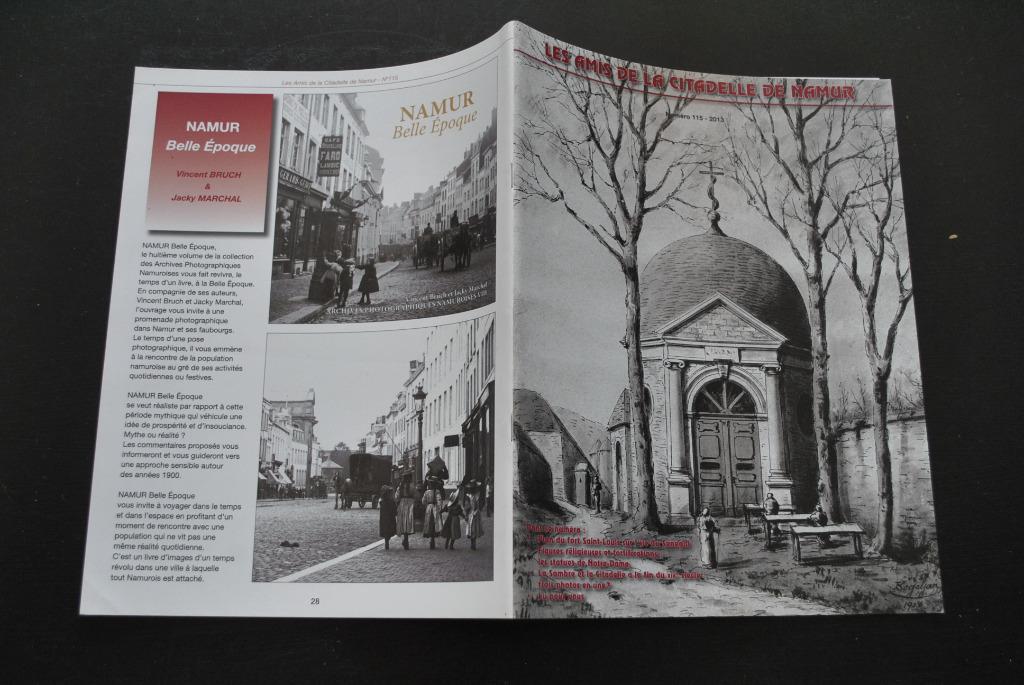LES AMIS DE LA CITADELLE DE NAMUR 115 Voir sommaire revue, Livres, Enlèvement ou Envoi, Comme neuf
