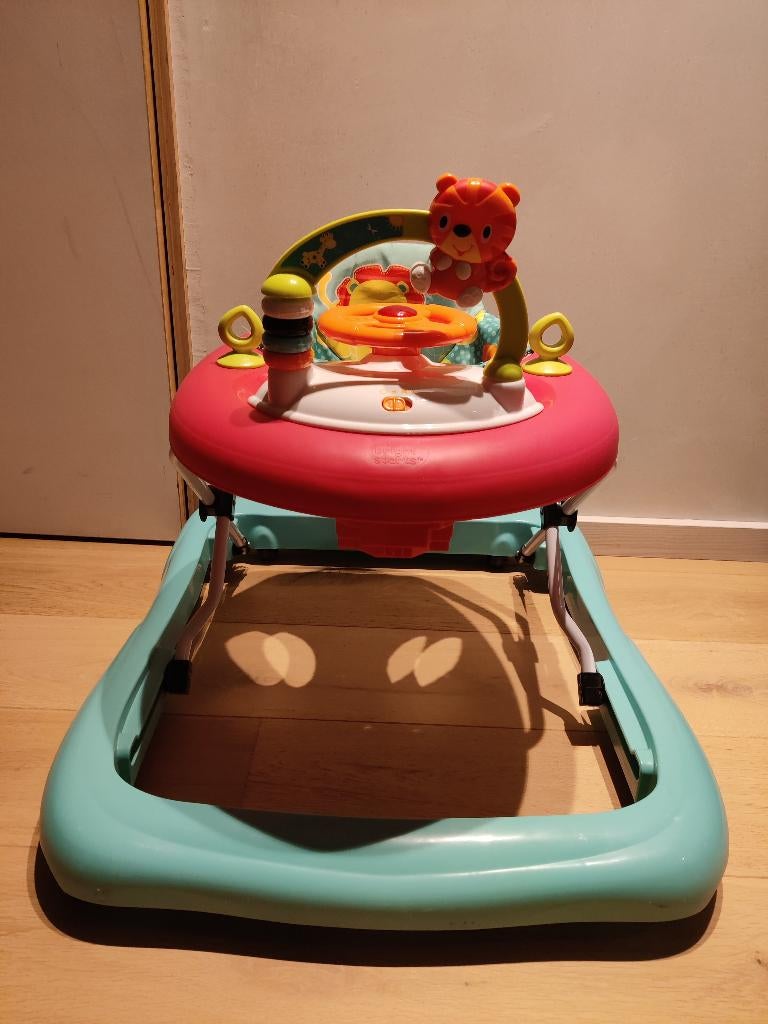 Carriage Bright Starts Lion, Enfants & Bébés, Jouets | Jouets de bébé, Comme neuf, Autres types, Sonore, À roulettes, Enlèvement