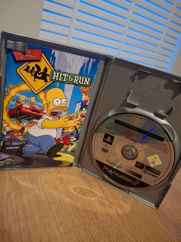 Les Simpson Hit & Run, PS2, Consoles de jeu & Jeux vidéo, Jeux | Sony PlayStation 3, Autres genres, 3 joueurs ou plus, À partir de 7 ans