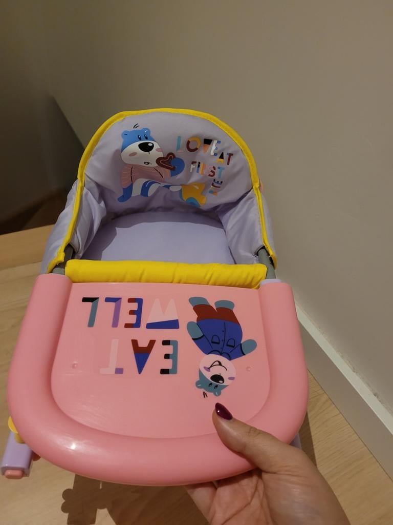 Eetstoel voor aan tafel Baby Born, Ophalen of Verzenden, Zo goed als nieuw