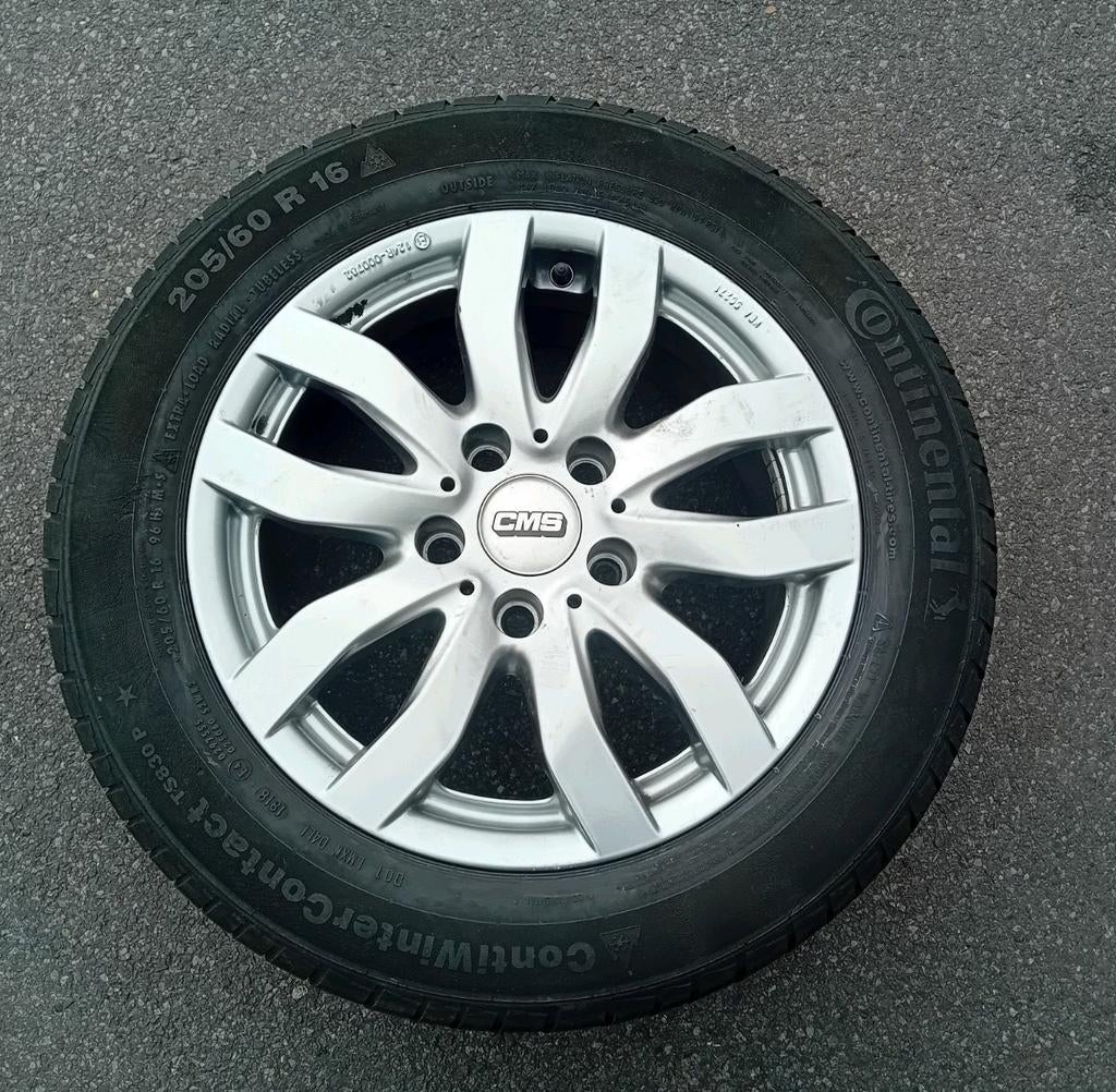 Reservewiel BMW 3-serie F30 F31 5 X 120 205/60 R16  a, Enlèvement ou Envoi, Utilisé, BMW